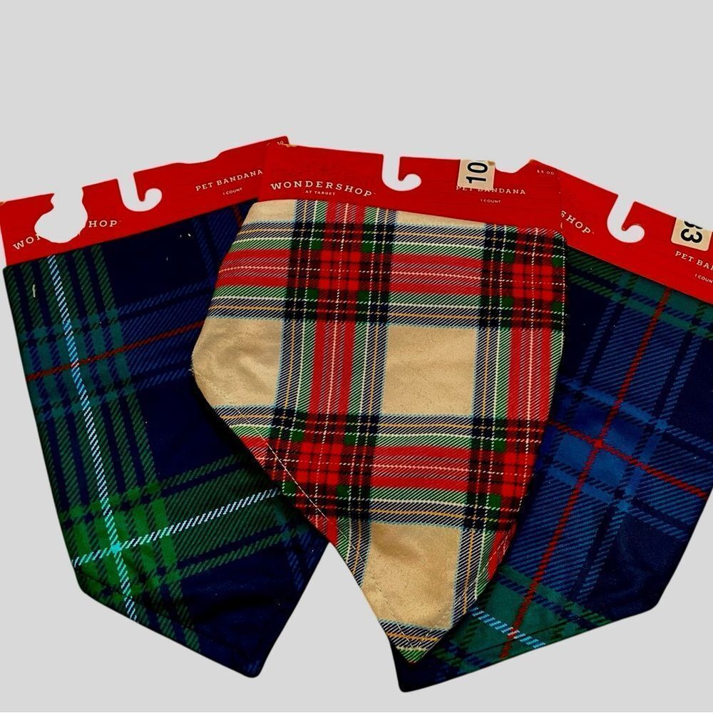3 PET BANDANAS